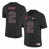 Alabama Crimson Tide 2 Derrick Henry Black Shadow Nike College Football Jersey Dzhi,baseball caps,new era cap wholesale,wholesale hats